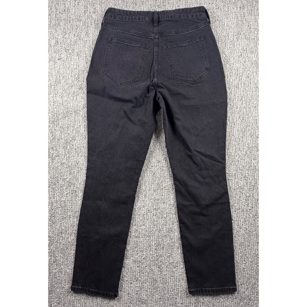 Abercrombie & Fitch Jeans Women 28 Short Black Curve Love High Rise Mom Denim - Picture 4 of 7